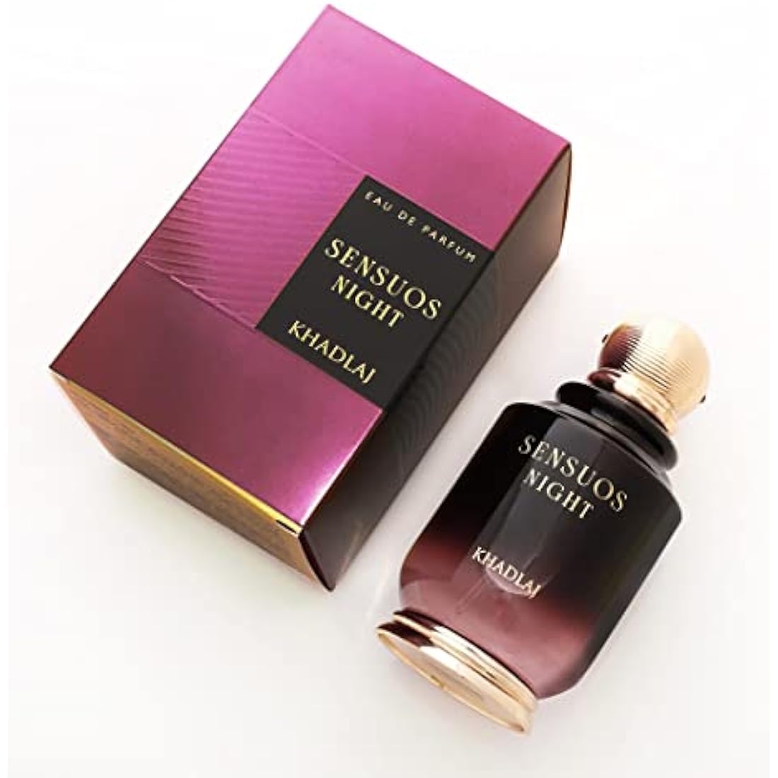 Sensuous Night 100ml Eau de Parfum Spray by Khadlaj Perfumes – Luxurious Fruity Floral & Woody Fragrance for Special Occasions