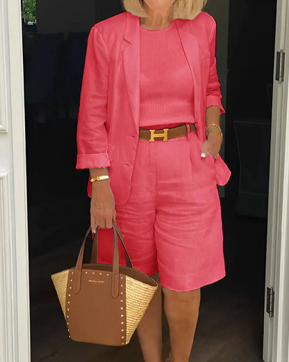 Elayne - Stylish Two-Piece Suit Set