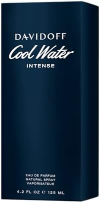 DAVIDOFF Cool Water Intense - Eau de Parfum for Him - Oriental Fragrance with Notes of Green Mandarin, Coconut Water and Amber Accord - High Longevity - 75ml