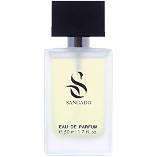 SANGADO The Man in Black Perfume for Men, 8-10 hours long-Lasting, Luxury smelling, Oriental Spicy, Fine French Essences, Extra-Concentrated (Eau de Parfum), Seductive for Men, 50 ml Spray