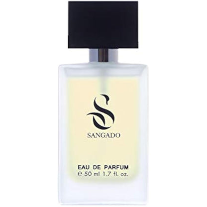 SANGADO Amour. Inter. Perfume for Men, 8-10 Hours Long-Lasting, Luxury Smelling, Oriental Woody, Fine French Essences, Extra-Concentrated (Eau de Parfum), Elegant for Men, 50 ml Spray