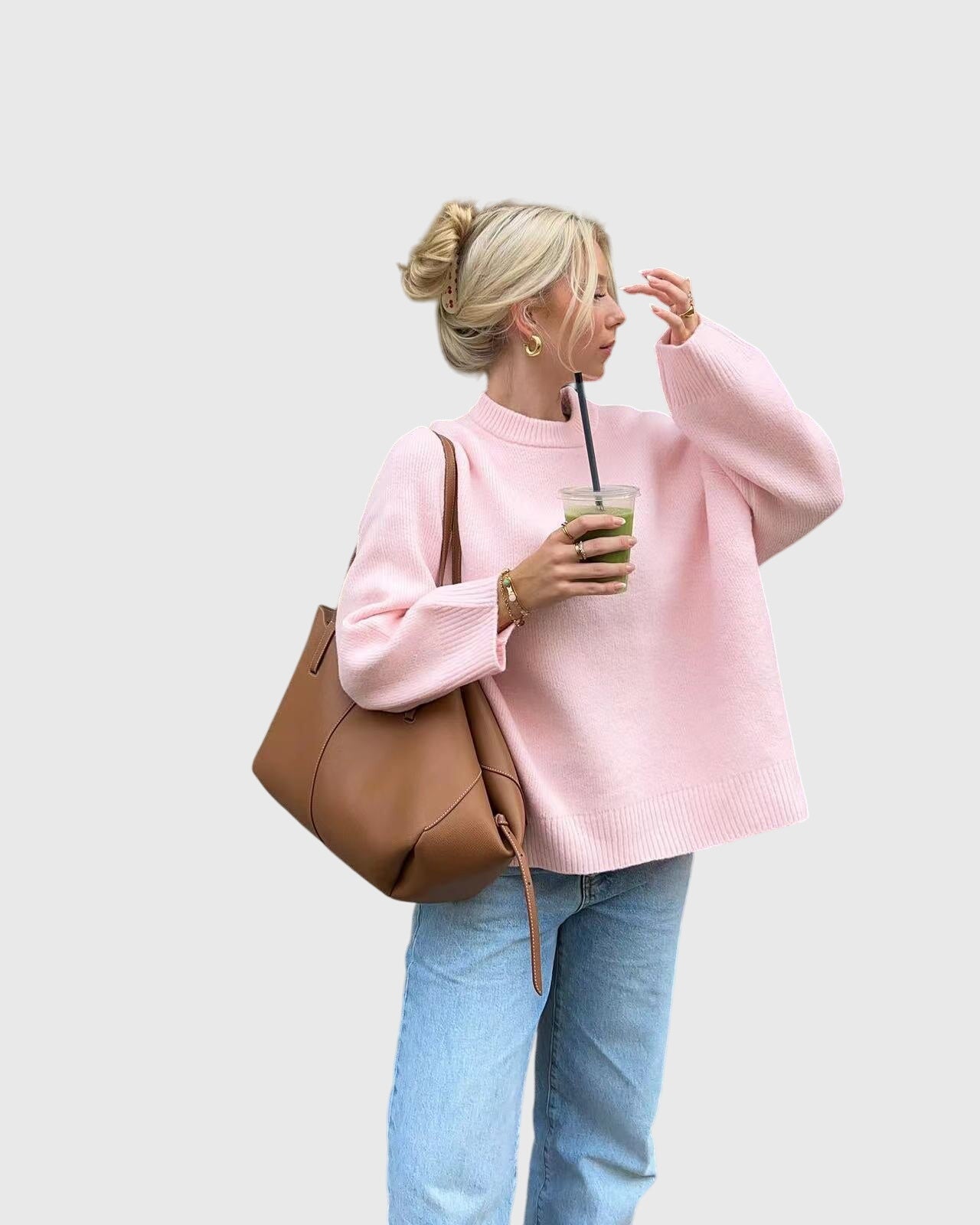 Bailee | Soft Pink Sweater