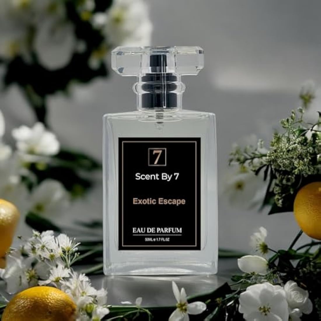 Exotic Escape Eau De Parfum Spray For Women -(A Muglr) Amber Woody Fragrance - Long-Lasting Luxury Perfume with Mandarin Orange, Moroccan Jasmine, White Amber (50ml)