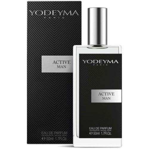 Yodeyma Active Man - Eau De Parfum 50ml - EDP - Long Lasting Fragrance for Men
