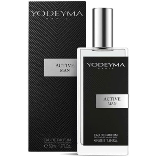 Yodeyma Active Man - Eau De Parfum 50ml - EDP - Long Lasting Fragrance for Men