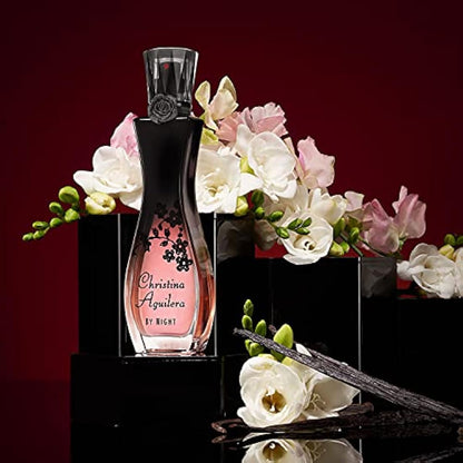 Christina Aguilera by Night Eau de Parfum (50ml) Floral, Fruity & Oriental Scent, Luxury Fragrance for Women