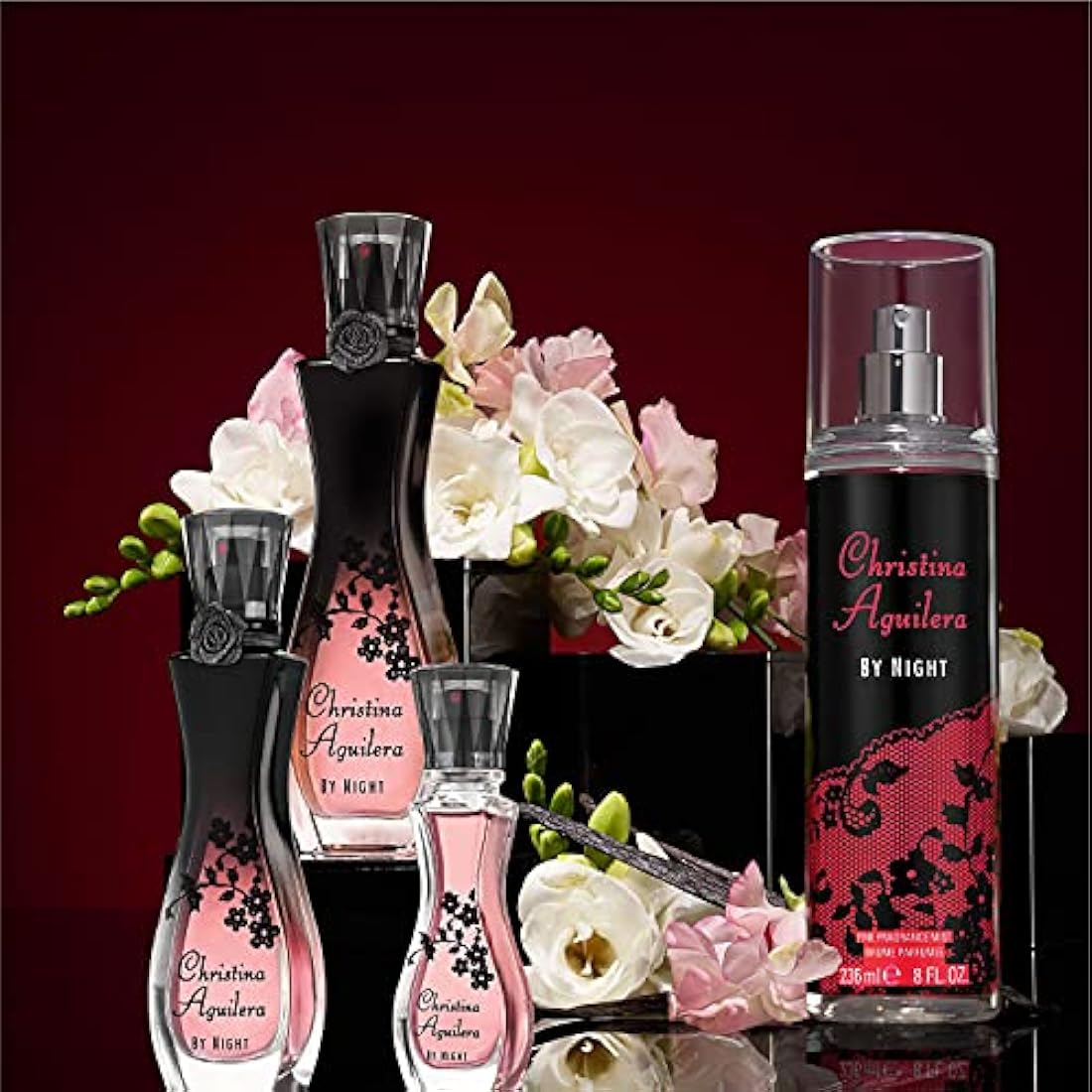 Christina Aguilera by Night Eau de Parfum (50ml) Floral, Fruity & Oriental Scent, Luxury Fragrance for Women