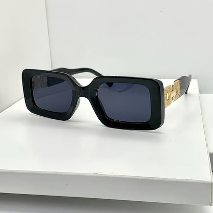 Women's Y2K-Inspired Square Fashion Glasses with PC Lenses & Polycarbonate Frame