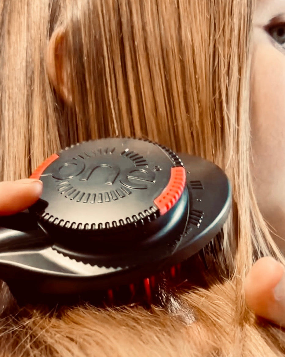 ONE Brush - The World's ONLY Adjustable Bristle Strength Hairbrush