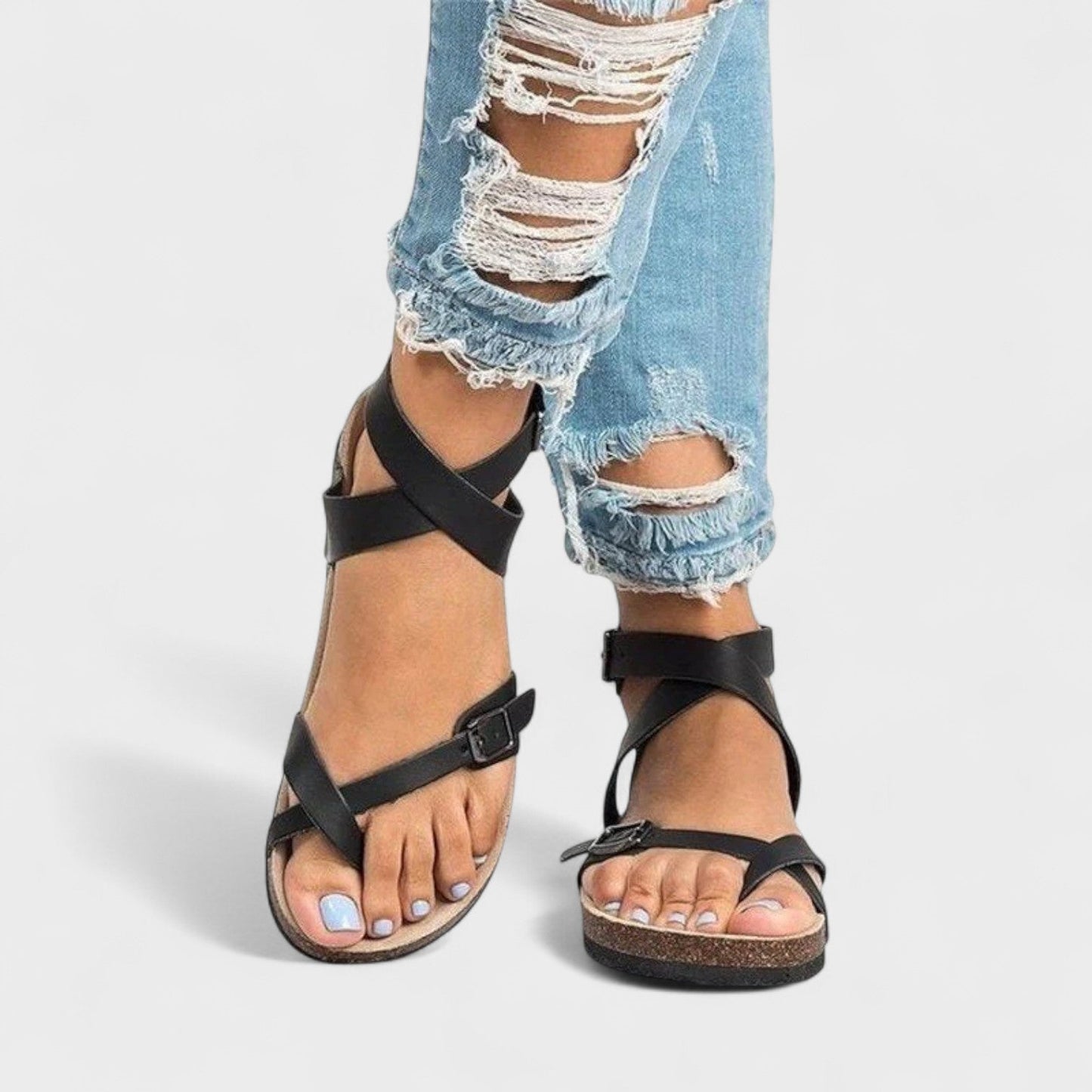Leonora | Leather sandals