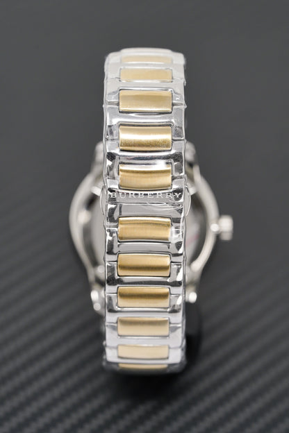 Burberry Men's Watch The Classic 40mm Two Tone Gold BU10011