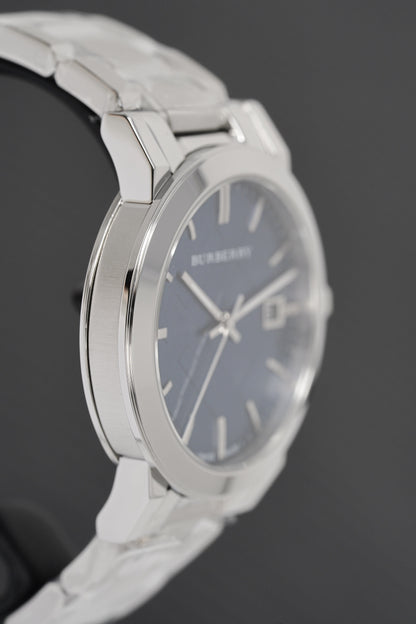 Burberry Men's Watch The City 38mm Steel Blue BU9031