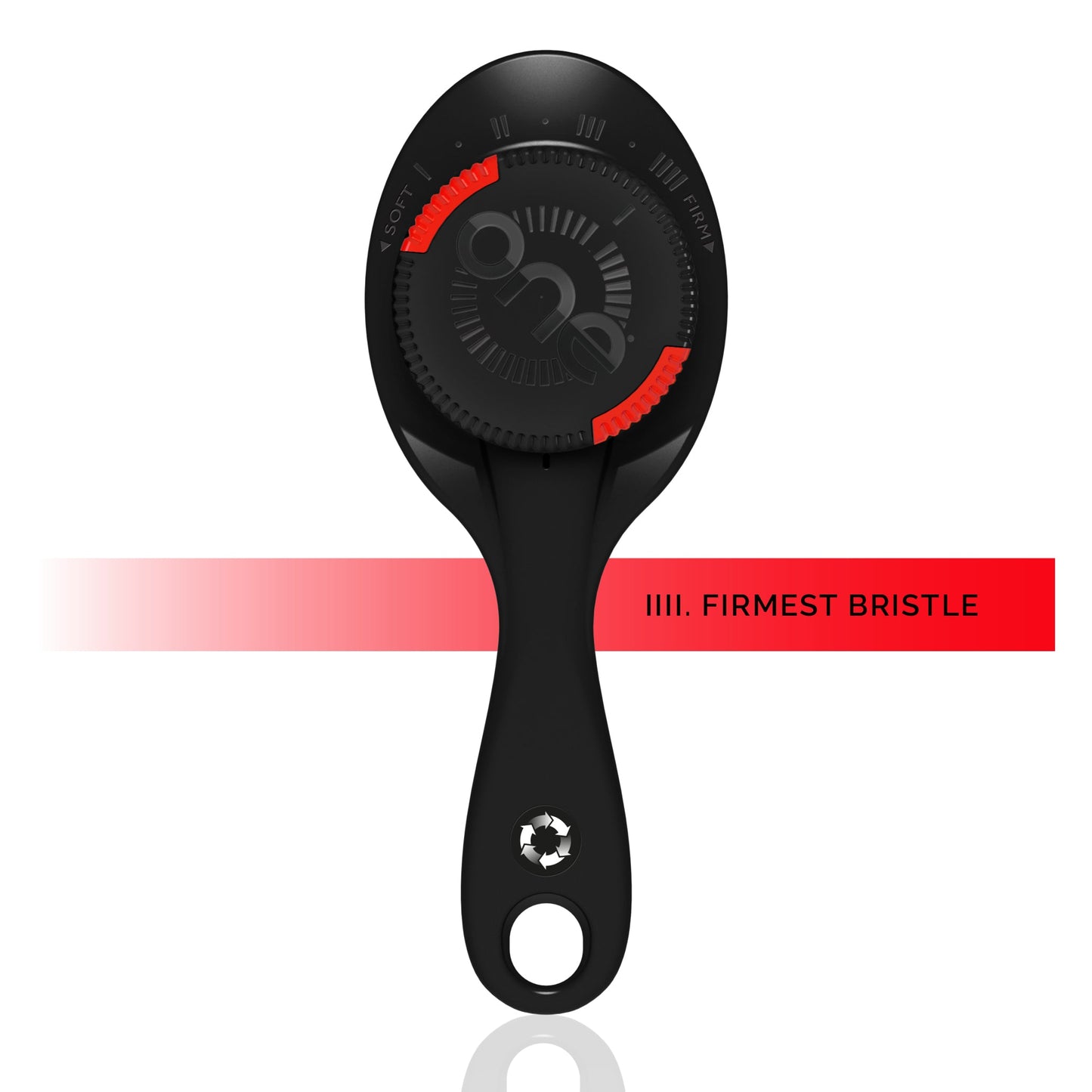 ONE Brush - The World's ONLY Adjustable Bristle Strength Hairbrush