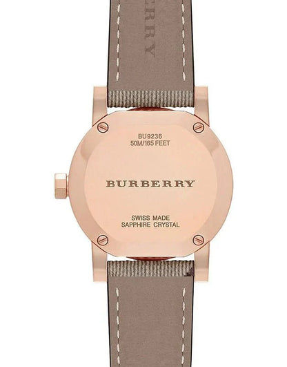 Burberry Ladies Watch The City 26mm Rose Gold BU9236