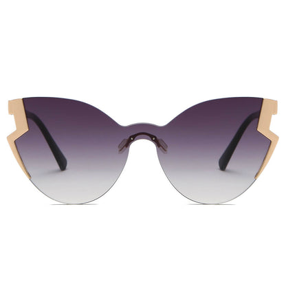 DECATUR | Women Fashion Oversize Cat Eye Sunglasses