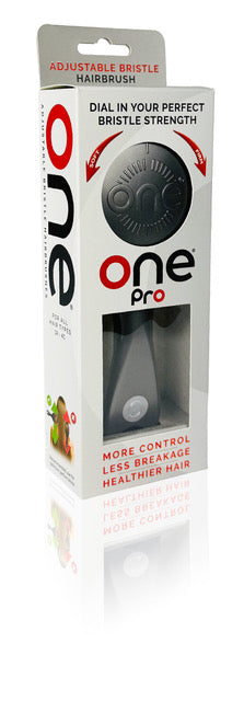 ONE Pro Hairbrush - Metallic Edition, Titanium
