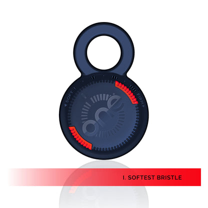 ONE Go - Blue, Compact, Travel friendly Hairbrush