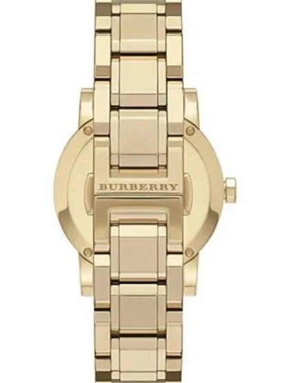 Burberry Ladies Watch The City 34mm Champagne Gold BU9134