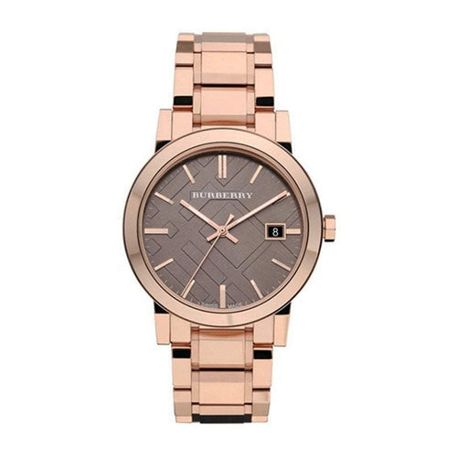 Burberry Unisex Watch The City Rose Gold 38mm BU9005
