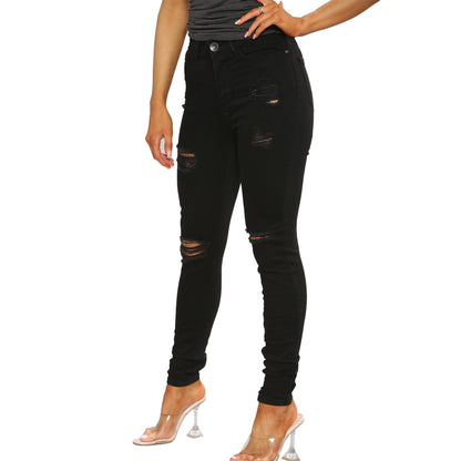 Enzo Womens Skinny Jeans Ladies Slim Fit Stretch New Denim Trouser Pants UK Size