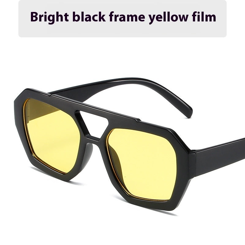 Daily Commute Minimalist Square Fashion All-match Sunglasses