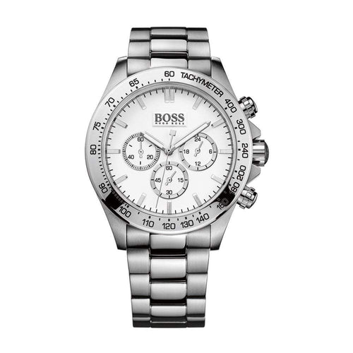 Hugo Boss Men's Watch Chronograph Ikon Silver HB1512962