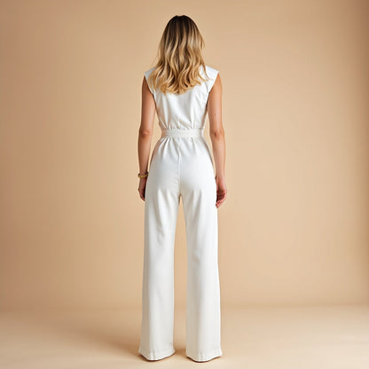 Hazle | Sleeveless Jumpsuit