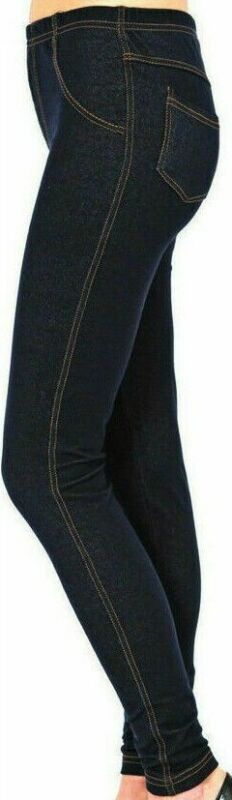 Ladies Women Skinny Stretch Jeggings Pants Plus Size Jeans Pockets UK 8-26 Size